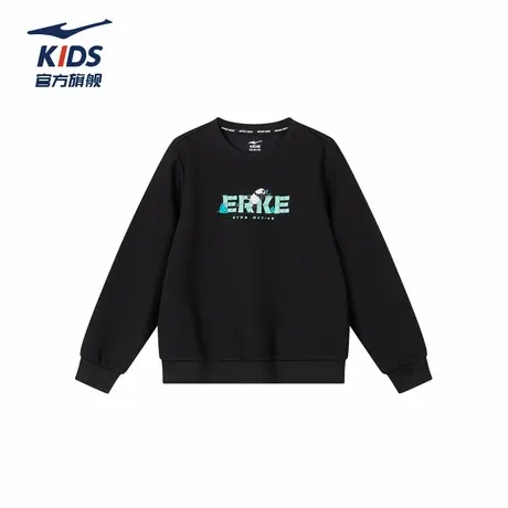 鸿星尔克童装男童卫衣2025春秋季新款青少年运动保暖休闲儿童上衣图片