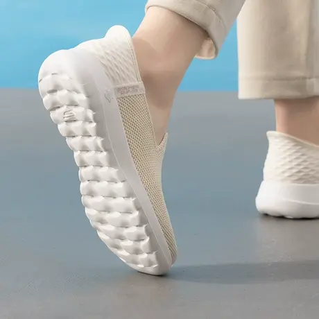 斯凯奇（Skechers）女鞋夏季2025新款穿脱健步鞋网面透气休闲鞋轻商品大图