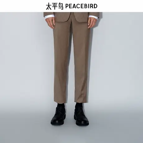 【商场同款】太平鸟男装 2023春季新款西裤男哈伦裤B1GAD1X12图片