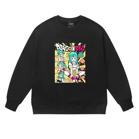 日系悟空漫画七龙珠动漫联名圆领卫衣周边衣服学生秋冬季衣服男女商品大图