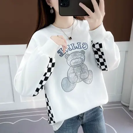 卫衣新款2023爆款时尚洋气女士卫衣女春款女装2022年新款春装外套图片