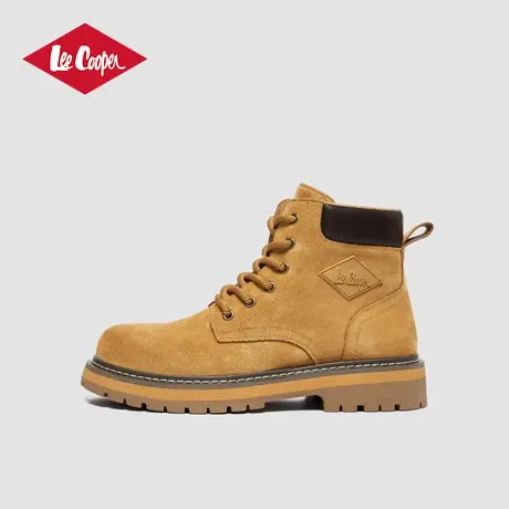 Lee Cooper2025春季新款马丁靴男厚底增高工装靴子男英伦休闲男鞋商品大图