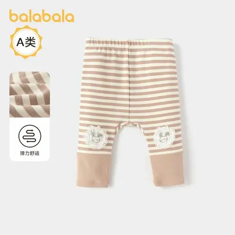 巴拉巴拉宝宝裤子婴儿打底裤女童2025新款秋季弹力萌商品大图