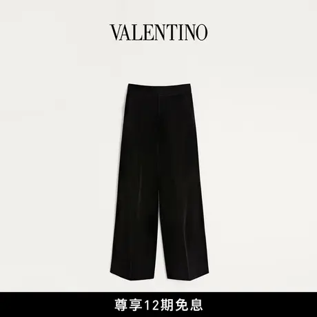 [秋冬新品][12期免息]华伦天奴VALENTINO男士棉质天鹅绒长裤商品大图