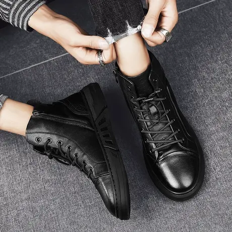 冬季雨鞋男士中筒防滑防水钓鱼雨靴外卖洗车水鞋厨师工作劳保套鞋图片