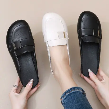 软底软面舒适女士大码凉鞋41一43女拖鞋2023年新款洋气牛筋底凉拖商品大图