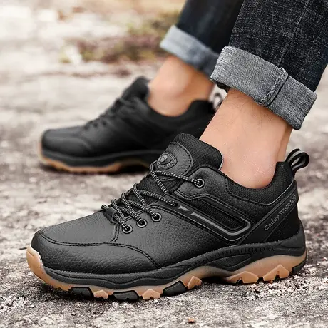 雨鞋男款时尚钓鱼水鞋厨房防滑鞋短筒雨靴户外防水鞋男士劳保男鞋商品大图