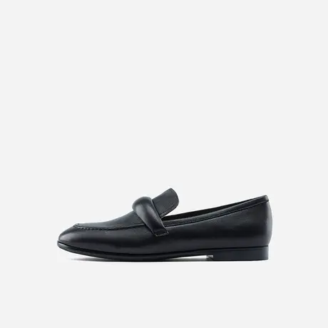 Nine West/玖熙2023年春夏新款乐福鞋女羊皮复古通勤平跟女鞋经典图片