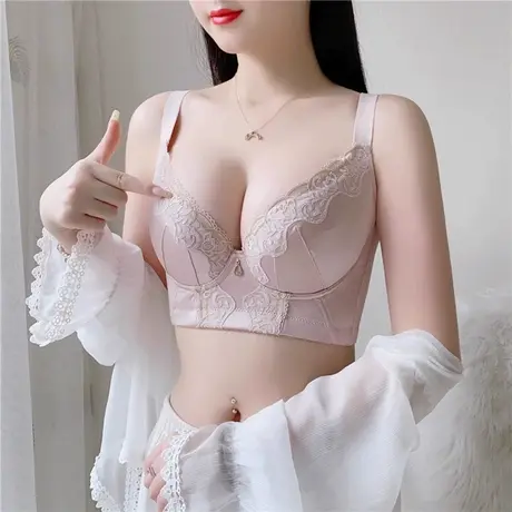 Shaply/莎莲妮内衣女小胸聚拢调整型收副乳矫正爆款文胸显大胸罩商品大图