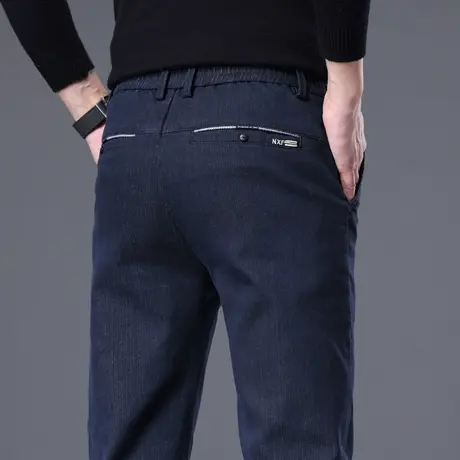 男士商务正装西裤春秋款高端小直筒休闲裤子春季2024年新款西装裤商品大图