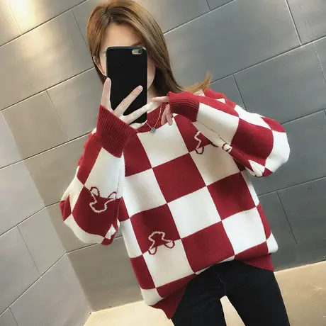 毛衣女装2023年新款秋冬季女士秋款秋装宽松外穿上衣服打底衫洋气图片