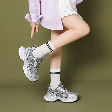 VME/舞魅【轻便透气】25年老爹鞋女时尚增高跑步鞋户外运动休闲鞋商品大图