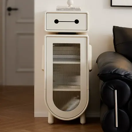 政府补贴全友家居机器人边柜客厅沙发储物收纳斗柜卧室小型床头柜商品大图