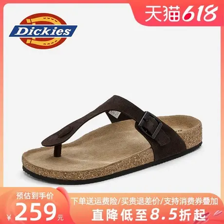 Dickies人字拖拖鞋男款2025新款夏季耐磨外穿凉鞋男士夹脚沙滩鞋商品大图