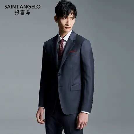 【商场同款】报喜鸟2025秋季新款男士商务休闲西服套装舒适西裤男图片