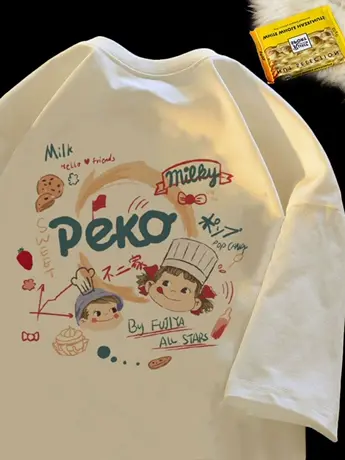 防棉短袖t恤女2023新款夏季小众设计感时尚洋气时髦减龄正肩上衣图片