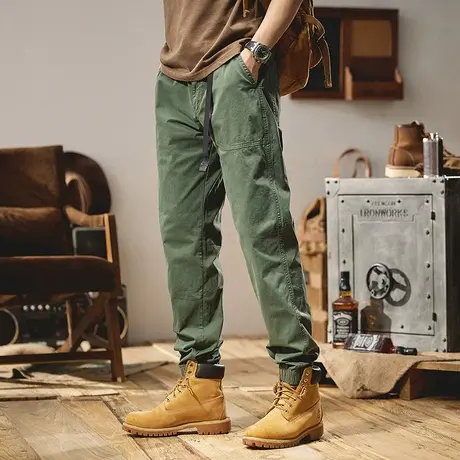 Modi Nick/摩帝尼克潮牌男士工装裤修身潮流弹力休闲裤百搭男裤商品大图