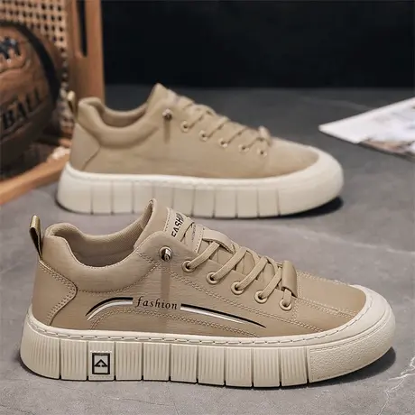 男鞋帆布鞋春夏季透气潮流一脚蹬冰丝板鞋男士工作老北京布鞋厚底图片