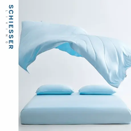SCHIESSER LIVING舒雅生活25年新品凉感夏被触肤即凉可机洗可水洗图片