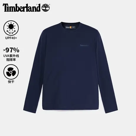 Timberland添柏岚官方男装快干长袖T恤秋冬户外UPF40防晒|A6AMU商品大图