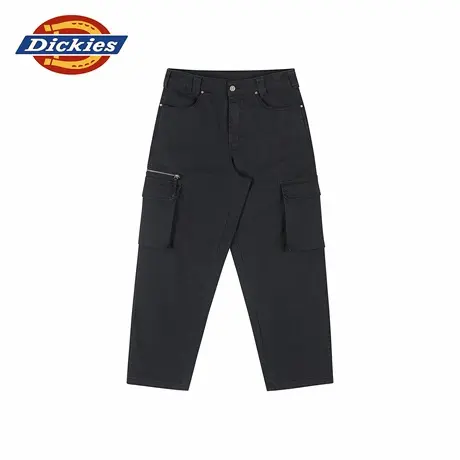 Dickies25秋冬新款 碧文染帆布工装裤休闲裤 两侧大口袋 男女情侣商品大图
