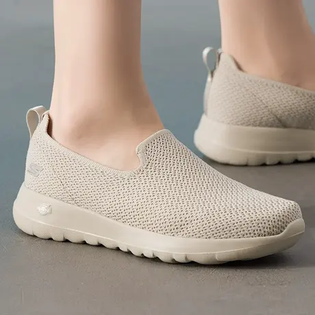 斯凯奇（Skechers）女鞋夏季2025新款穿脱健步鞋网面透气休闲鞋软商品大图