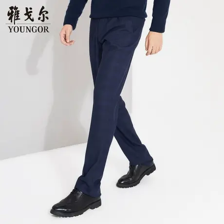 雅戈尔奥莱 商场同款男士西裤春新款官方商务休闲正装西裤男商品大图