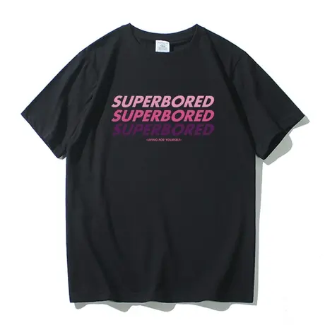 夏季原创潮牌欧美街头字母印花短袖t恤男女韩版宽松bf风学生半袖图片