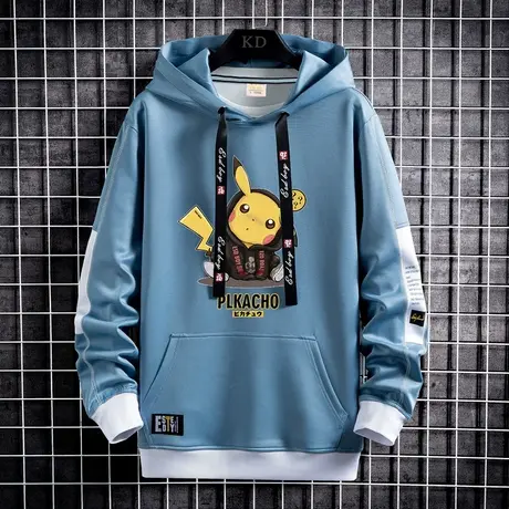 春装12大童青少年卫衣13初中学生潮牌外套15岁胖男孩帅气春秋衣服商品大图