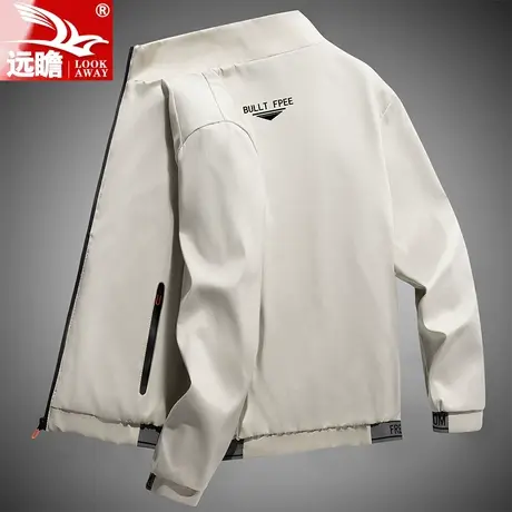 男士外套春秋季2023运动潮流帅气休闲上衣修身立领棒球服夹克男装商品大图