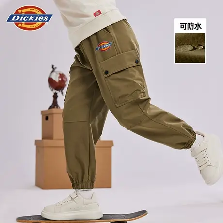 Dickies童装男童裤子2025新款儿童秋季美式潮牌工装裤女童休闲裤A商品大图