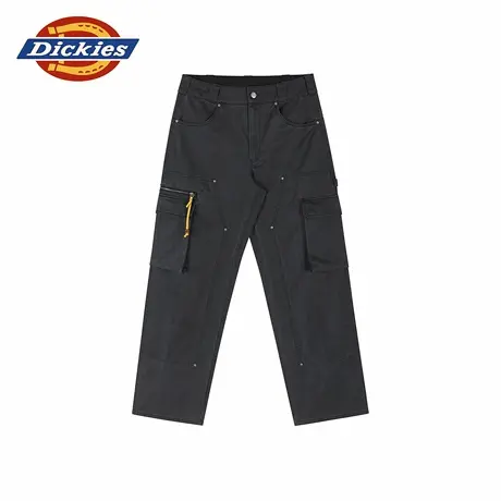Dickies25秋冬新款 假蜡涂层帆布双膝裤休闲裤 两侧大口袋 男女商品大图