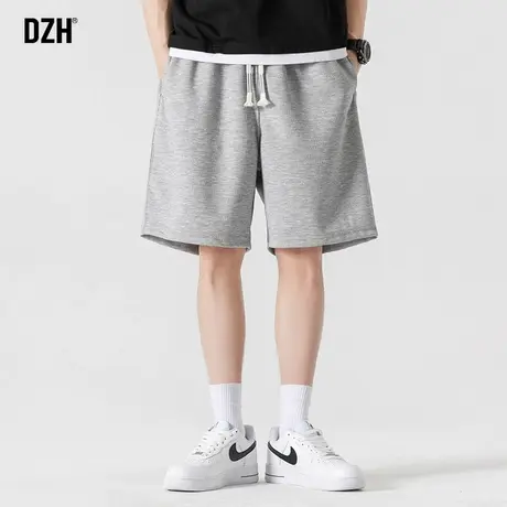 男士灰色运动短裤夏外穿篮球裤男夏季休闲新款五分裤健身跑步卫裤商品大图