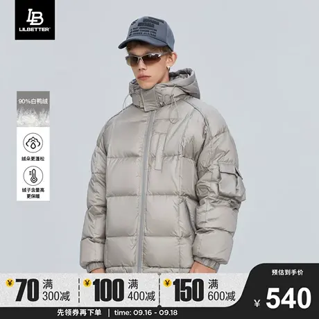 LiLbetter男士羽绒服冬季新款工装外套美式潮流夹克防寒面包服LB图片