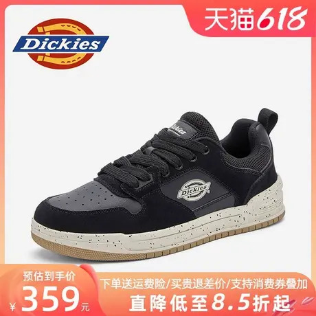 Dickies男鞋2025新款夏季透气鞋子男百搭黑色板鞋男款男士休闲鞋商品大图