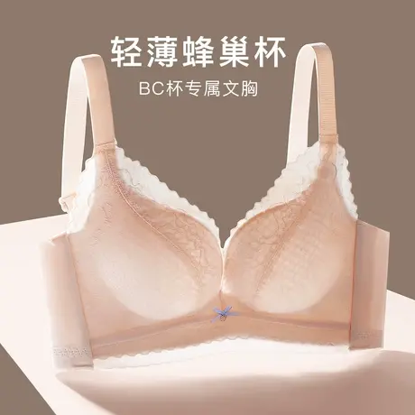 梦芭蒂小胸聚拢夏季薄款内衣女2025新款上托收副乳防下垂文胸罩图片