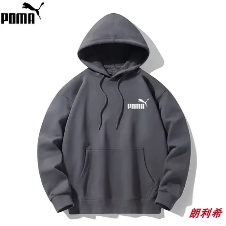 奥特莱斯旗舰店潮牌连帽卫衣男女秋冬新款宽松情侣装运动加绒外套图片