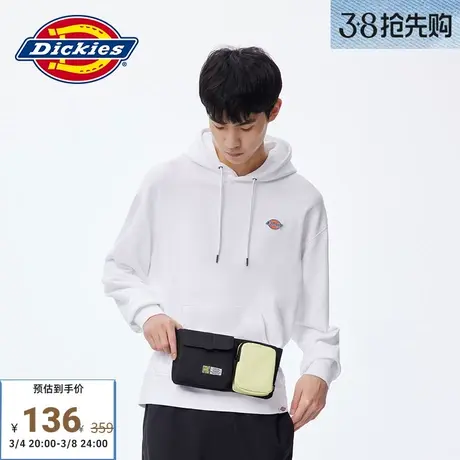 Dickies 春夏工装口袋拼色胸包腰包两用 斜挎小包商品大图