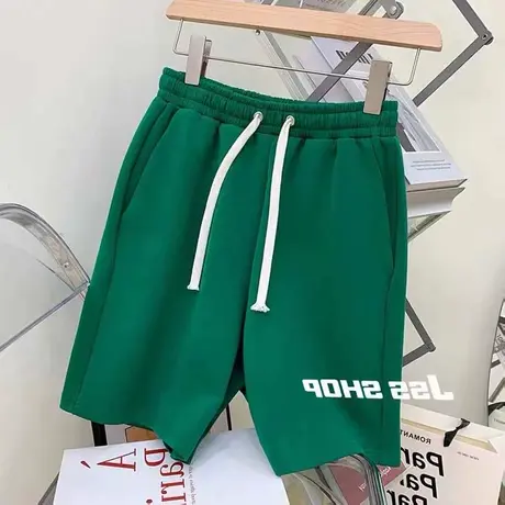 短裤女夏季薄款宽松韩版小个子高腰显瘦直筒休闲运动五分裤潮ins图片