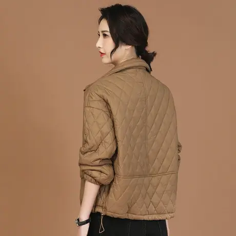 新品8.5折】复古立领棉衣棉服女宽松百搭显瘦外套厚棉袄商品大图