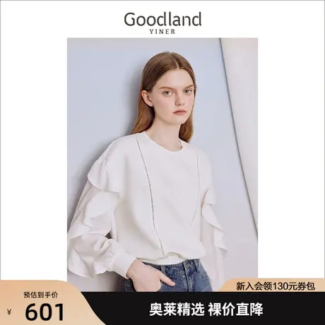 音儿美地女装2023秋季新款毛针织衫商品大图