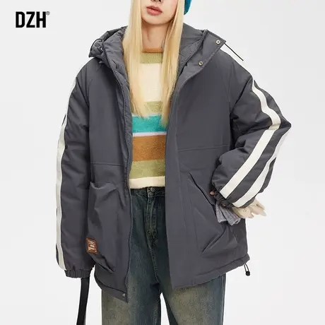 男士美式新款棉衣男冬季保暖宽松工装棉服男款加厚外套防寒服棉袄商品大图