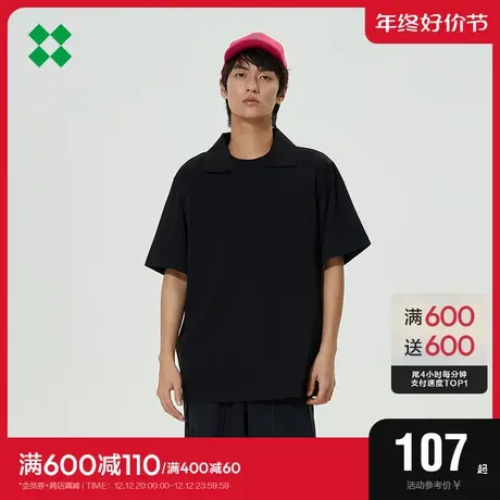 SEMIRPLUS潮牌短袖T恤2023春夏新款男女情侣体恤oversize图片