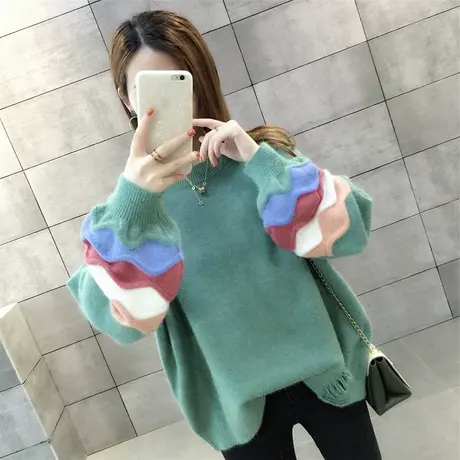 毛衣女装2023年新款秋冬季女士秋款秋装宽松外穿上衣服打底衫洋气图片