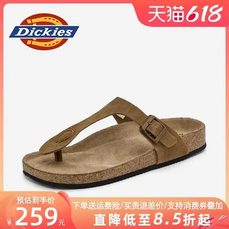 Dickies人字拖男款2025新款夏季外穿耐磨凉拖鞋男士夹趾沙滩凉鞋商品大图