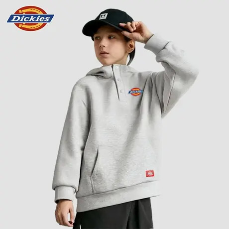 Dickies童装男童卫衣秋季儿童2025新款连帽上衣男孩美式休闲衣服A图片