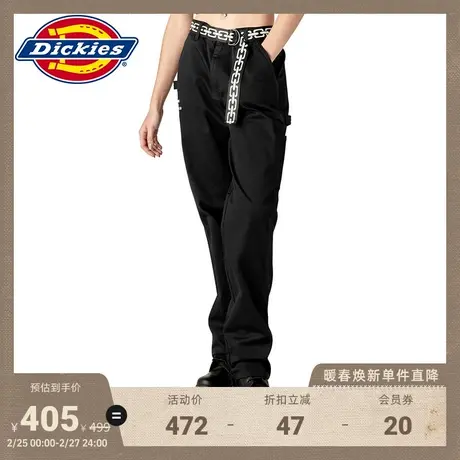 Dickiesx LURKING CLASS联名款 春夏纯色工装风休闲长裤商品大图