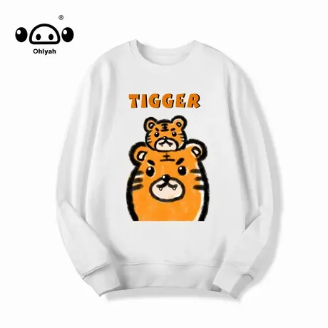 中长款大码卫衣裙女春秋冬宽松韩版2020新款无帽圆领薄款打底上衣商品大图