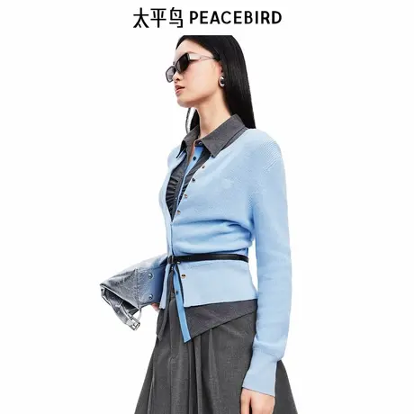 【商场同款】太平鸟女装2025年春季新款开衫A1EDF1219图片