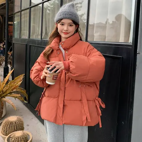 面包服羽绒棉衣棉服女韩版短款宽松外套加厚棉袄2023年冬装新款商品大图